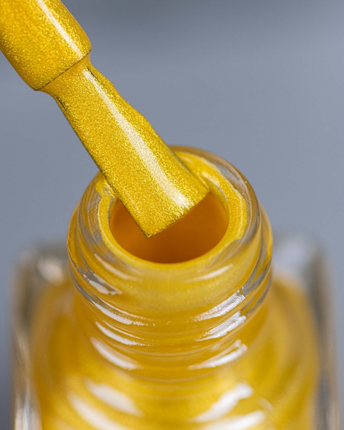 Swanky Stamping, Лак для стемпинга M05 - желтое золото, металлик, плотный, 6 ml