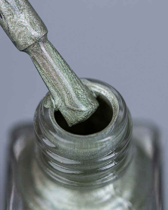 Swanky Stamping, Лак для стемпинга M125 - Зеленая лилия, металлик 6 ml