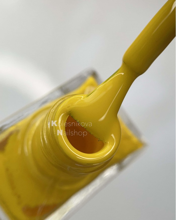 Swanky Stamping, Лак для стемпинга №006 - желтый, без эффектов, плотный, 10 ml