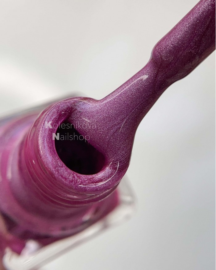 Swanky Stamping, Лак для стемпинга M121 - розовый, металлик, плотный, 6 ml